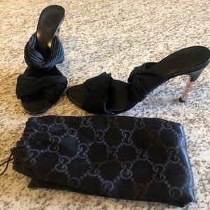 Tom Ford Gucci Slides in Black